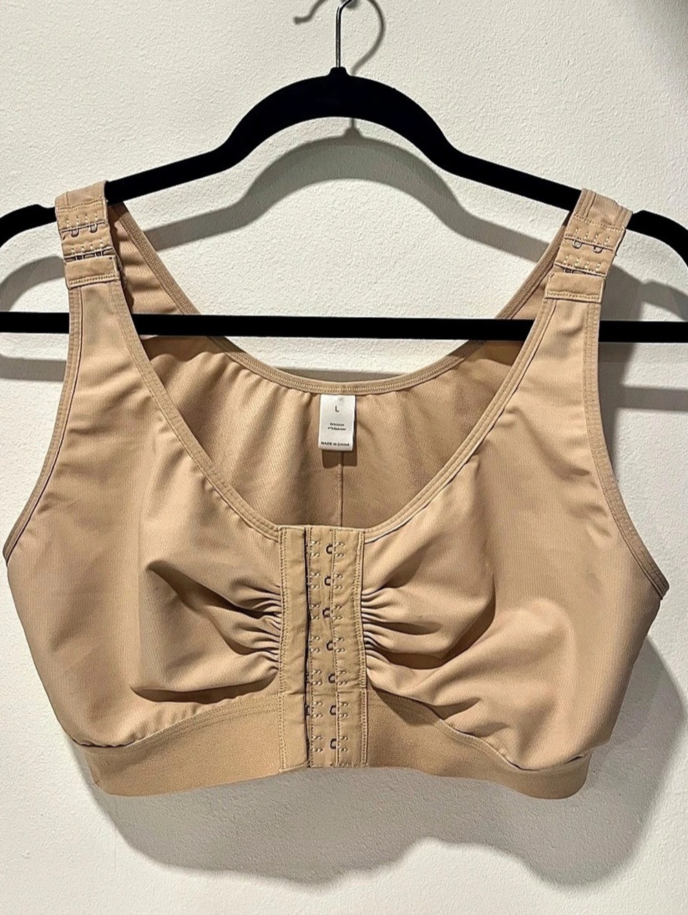 Post Surgery Compression Front Closure Bra - Womens L